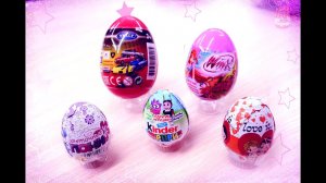 Киндер Сюрприз Смешарики, Винкс, Пони / Surprise eggs : Winx, Weely, Pony