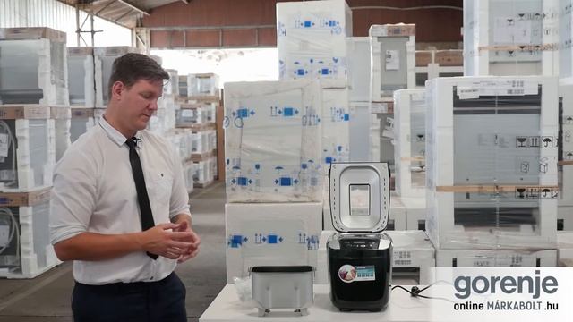 Gorenje BM1210BK | Kenyérsütő bemutató videó смотреть онлайн