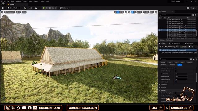 UNREAL ENGINE 5: MEDIEVAL VILLAGE смотреть онлайн