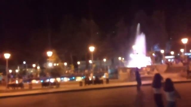 Центральный фонтан в городе Капан Армения