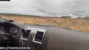 МОНСТР НА КОЛЕСАХ! Болотоход - вездеход "Зверь макси" тест драйв октябрь 2023 на полигоне!
