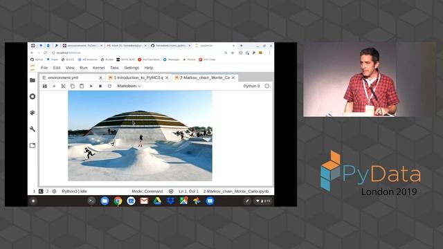 Chris Fonnesbeck: An introduction to Markov Chain Monte Carlo using PyMC3 | PyData London 2019 смотреть онлайн