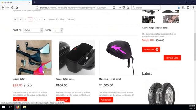 Opencart theme: NaTheme 02 - Moto Store theme for Opencart смотреть онлайн
