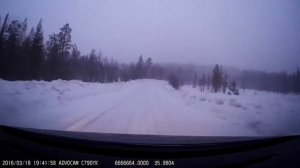 Карелия, дорога в сергиево