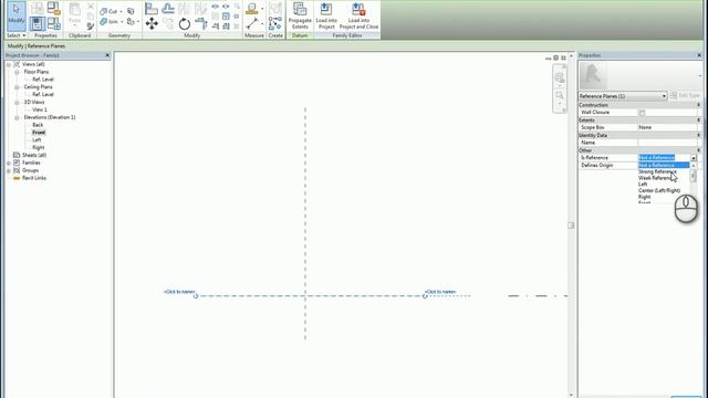 Revit Reference Planes and Lines   A How To Guide