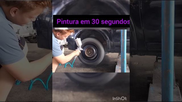 como pintar uma roda de carro em 30 segundos