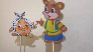 Колобок кукольный мультик упрощённое издание для детей от одного года