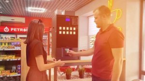 Кофемашина Runero CH в АЗС "Petrol"