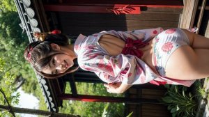 [4K] AI美女| AI 룩북 | AI lookbook [kimono]