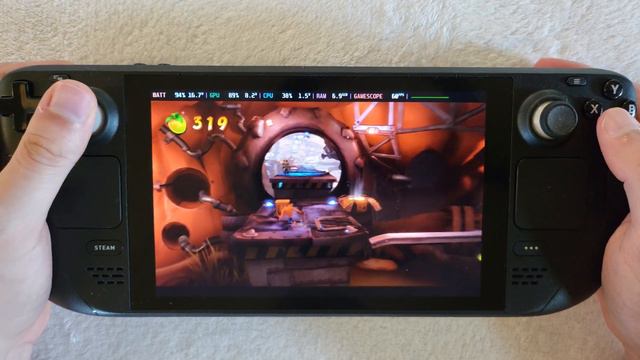 Steam Deck | Crash Bandicoot 4: Its About Time | 800p | High settings смотреть онлайн