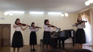 Ансамбль скрипачей "Веселые смычки" г. Кушва, ДМШ (пр. Куранова Г.Н., конц. Кильбер М.В.)