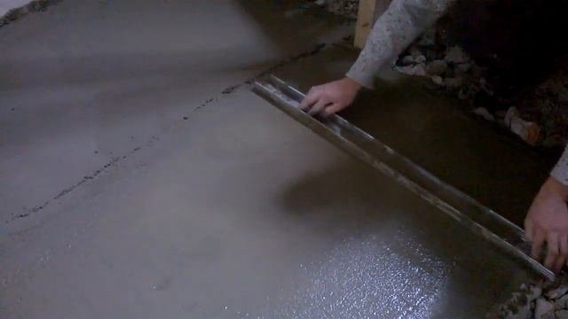 Cтяжка пола по маякам своими руками