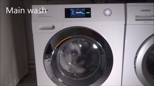 Miele W1 Excellence WER875WPS - QuickPowerWash 40 w/ Quick (Full cycle) смотреть онлайн