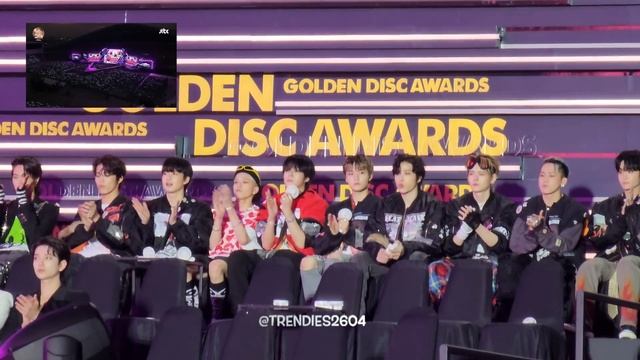 Golden Disc Awards 2023 - TREASURE reacts to NewJeans' performance (Hype Boy + OMG) смотреть онлайн
