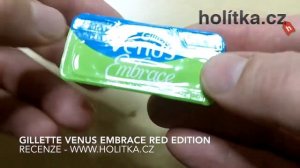 holitka cz   Gillette Venus Embrace Red Edition