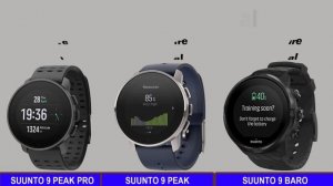 SUUNTO 9 PEAK PRO VS SUUNTO 9 PEAK VS SUUNTO 9 BARO