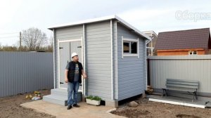 Хозблок из минибруса 3х2 в СПБ и Ленинградской области