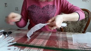 Сосновая ветка из вспененного полиэтилена
