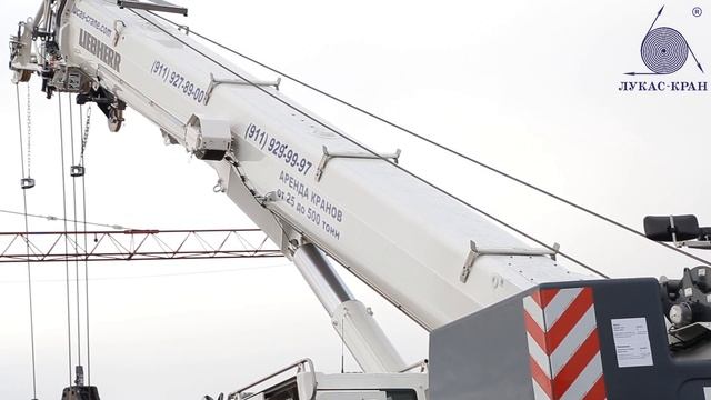Автокран вездеход г/п 100т LIEBHERR LRT 1100-2.1 смотреть онлайн