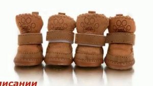 Вязание обуви для собак мелких пород
