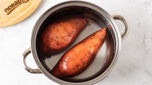 Сладкий картофель батат на гриле