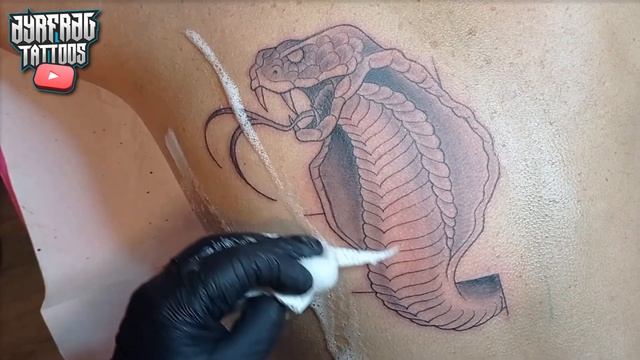 Today's Tattoo #35 Cobra tattoo [ ayrfrag ] смотреть онлайн