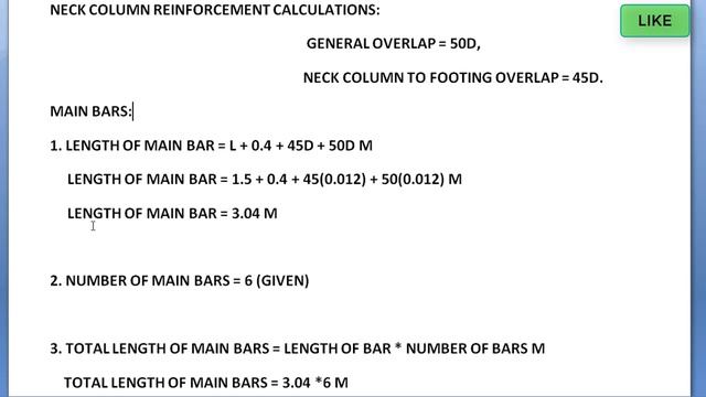 04-BBS OF NECK COLUMN --HOW TO CALCULATE NECK C0LUMN QUANTITIES ? (ENGLISH) смотреть онлайн