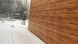 Монтаж металлического сайдинга под брус.