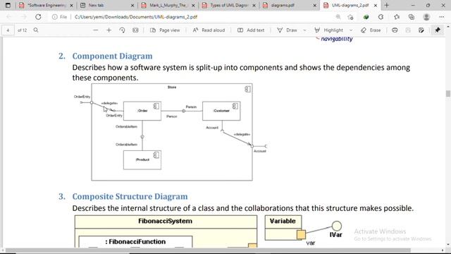 deployment diagram and component diagram uml 3.0 tutorial in Amharic смотреть онлайн