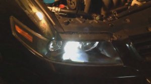 Линзованный ДХО + Поворотник Acura TSX Хонда Аккорд 7