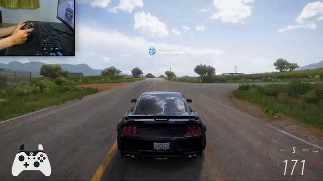Driving Ford Mustang RTR Spec 5| Forza Horizon 5 | Controller Gameplay (1080p60FPS) смотреть онлайн