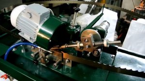 Заточной станок  для ленточных пил . Зелёный.