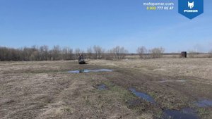 Летняя эксплуатация всесезонного мотобуксировщика POMOR X2