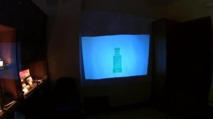 Пример работы проектора Zodikam RV07