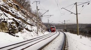 Электровоз 4ЭС5К-022 "Ермак" резервом.