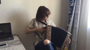 В гостях гармонист Михаил Морозов «Токката»