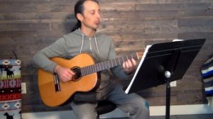 Carcassi Classical Guitar Method: G Major Andantino