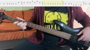 Nirvana - Rape Me (Bass Cover with Tabs)