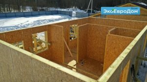 Строительство дома из СИП панелей Кэй 80 м2