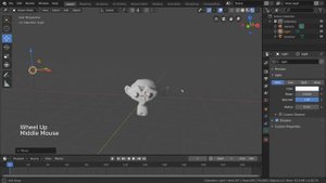 Трёхточечное освещение | Основы Blender 2.80