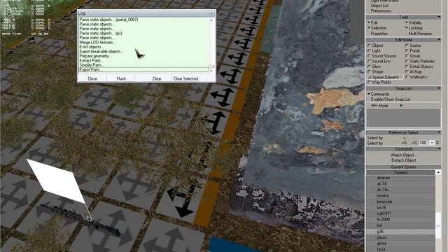 X-Ray SDK 0.4 изменяю кордон