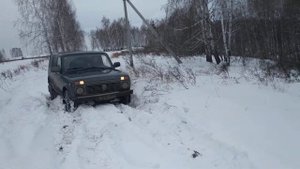 Буксую на Ниве