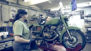 ИЖ 56. Реставрация мотоцикла. #ИЖтыкакой. Сер 01. Восстановление совкоцикла с мотоателье Ретроцикл.