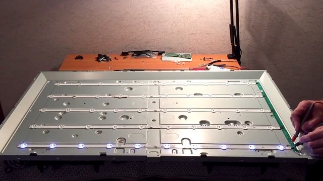 Ремонт подсветки телевизора LG 42LA615-ZE. Не включается