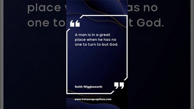 Smith Wigglesworth Quotes Captions For Instagram |  #Smith #Wigglesworth #Quotes