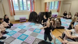 Этюд "Жук" на открытом уроке по актерскому мастерству