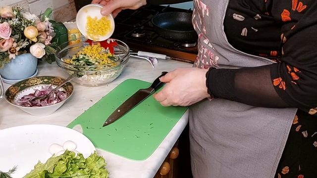 Салат "Гнездо Глухаря", отличная идея для праздничного стола! ?