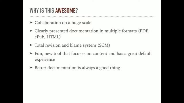 Using Gitbook for documentation