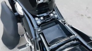 Седло и подседельное пространство на Suzuki Bandit 1200