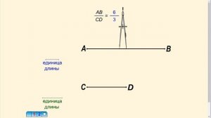 Отношение длин отрезков